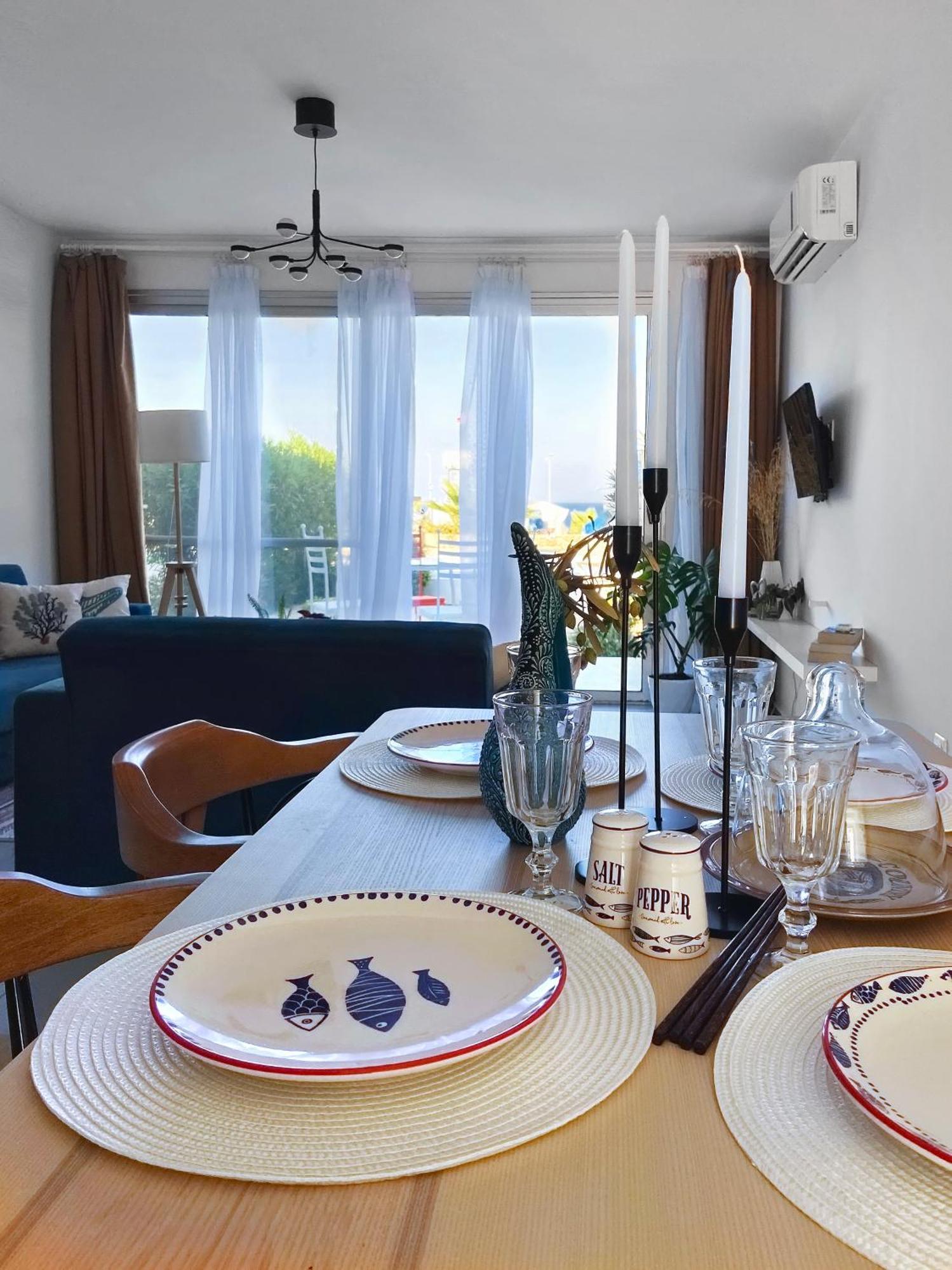 Spacious Three-Bedroom Apartment With Sea View A4 Lapithos  Exterior photo